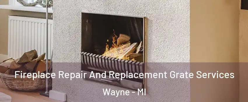 Fireplace Repair And Replacement Grate Services Wayne - MI