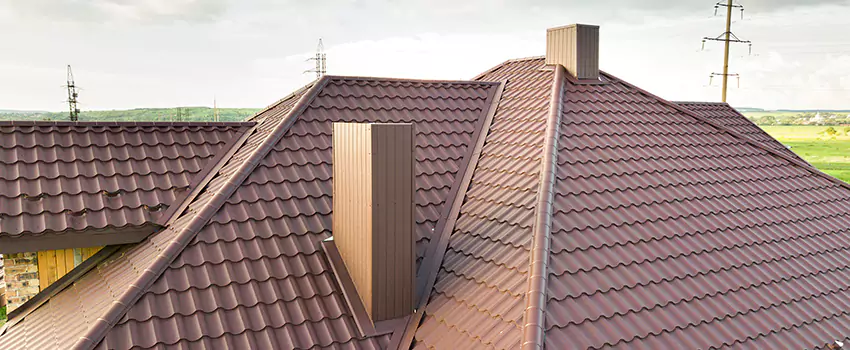 Residential Chimney Flashing Restoration in Wayne, MI