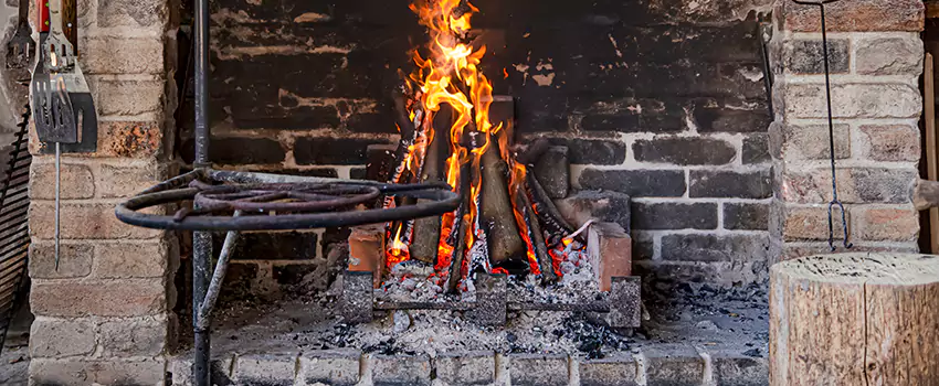 Cracked Electric Fireplace Bricks Repair Services in Wayne, MI