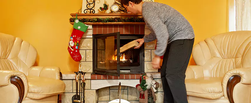 Gas to Wood-Burning Fireplace Conversion Services in Wayne, Michigan