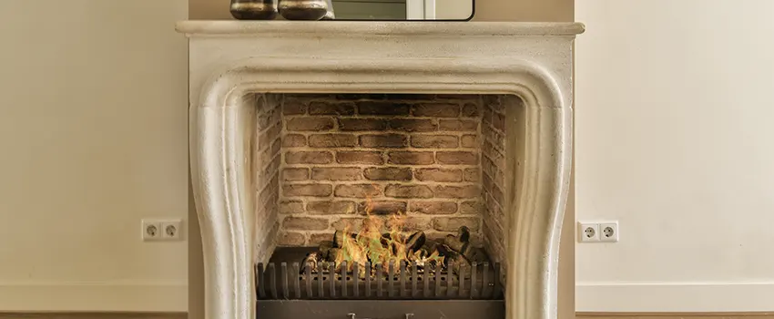 Vintage-style Fireplace Redesign in Wayne, Michigan