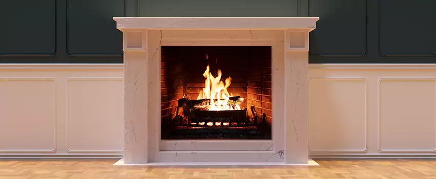 Open Flame Wood-Burning Fireplace Installation Services in Wayne, Michigan