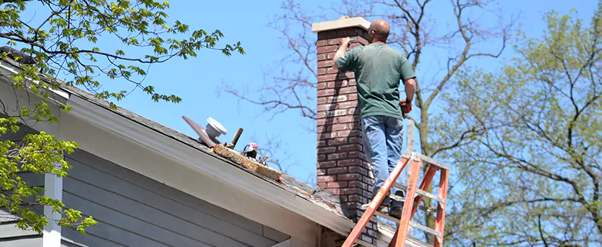 Vinyl and PVC Chimney Flashing Installation in Wayne, MI