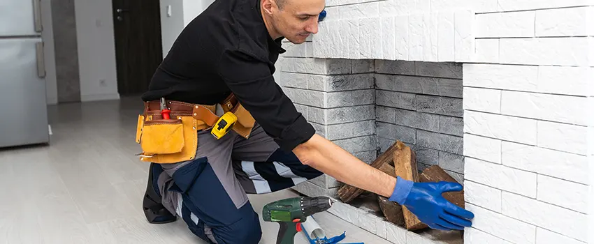 Fireplace Damaged Damper Frame Repair Services in Wayne, Michigan