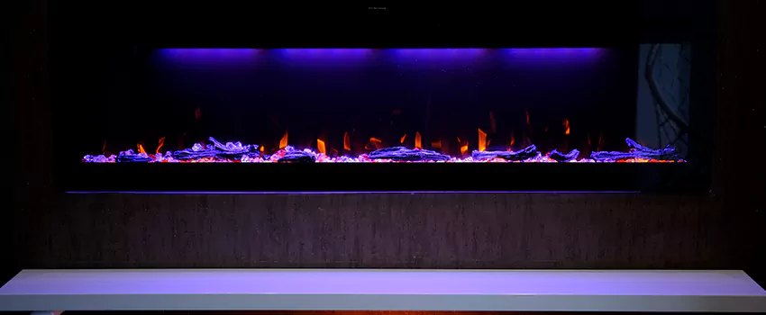 Dynamic Flame Color Fireplace Installation in Wayne, MI