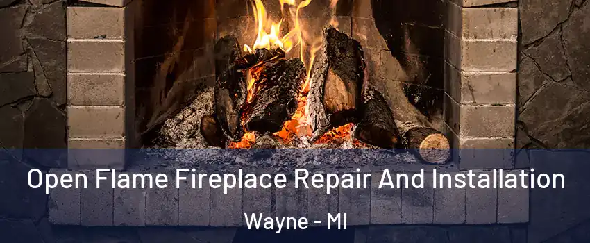  Open Flame Fireplace Repair And Installation Wayne - MI
