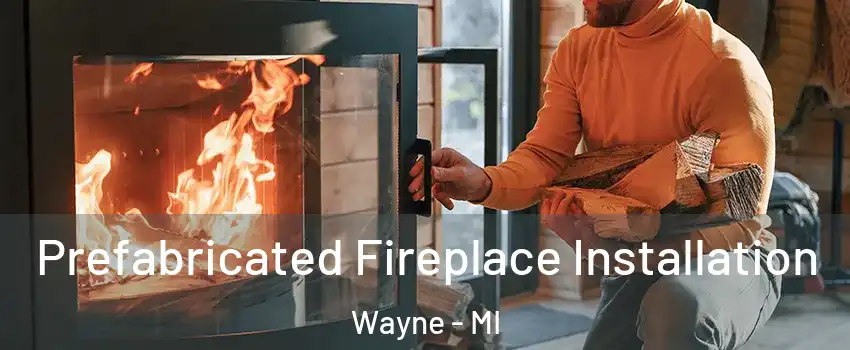 Prefabricated Fireplace Installation Wayne - MI